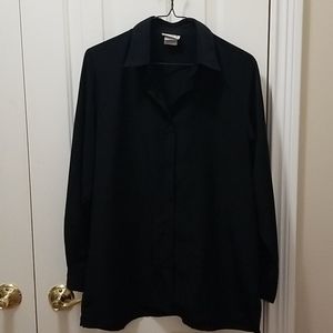 3/$6  Bonworth black blouse sz S